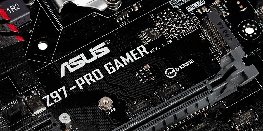 ASUS anuncia la Z97-pro gamer gaming MB