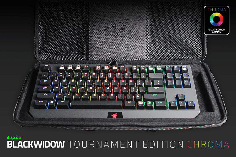 El teclado Razer BlackWidow Tournament Edition Chroma ya está disponible
