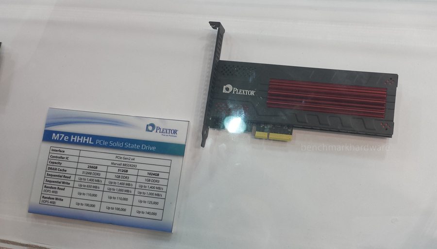 Computex 2015: Plextor le da una capa de pintura a su PCIe y muestra nuevo software con toque de riesgo