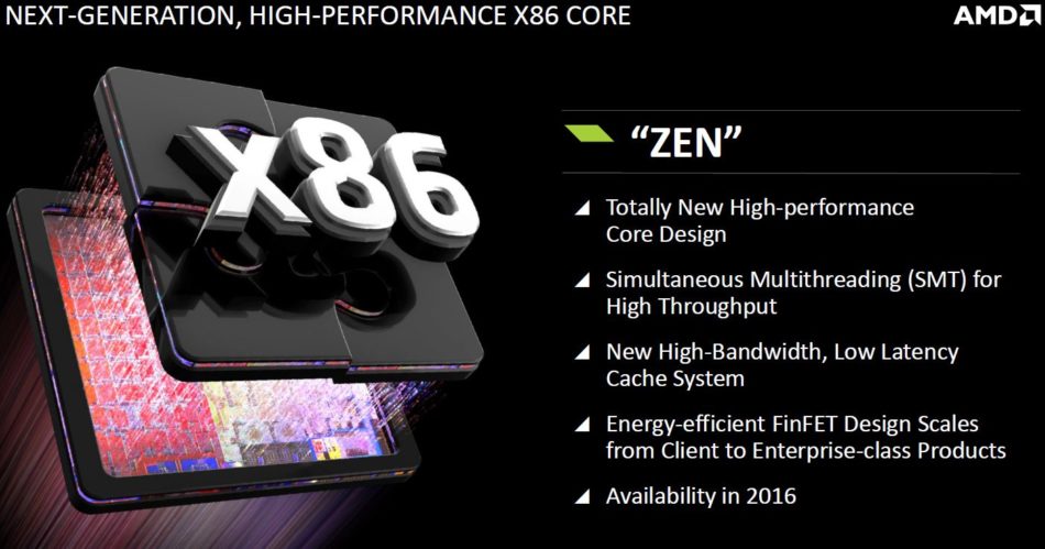 Detalles sobre los procesadores AMD Zen - benchmarkhardware
