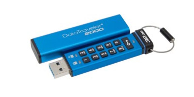 Kingston Digital lanza un USB encriptado con teclado