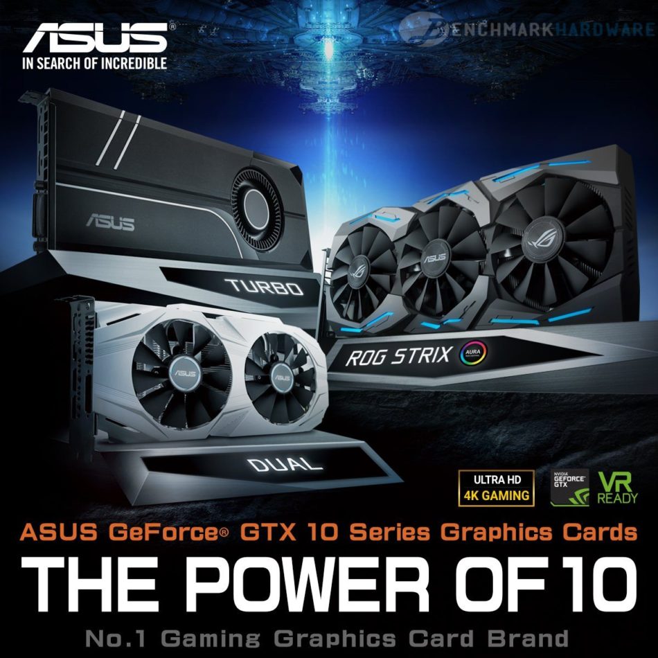 Asus anuncia 3 modelos para la GTX 1060