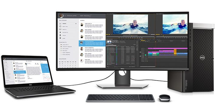 Dell presenta UltraSharp U3417W, su monitor más curvo hasta la fecha