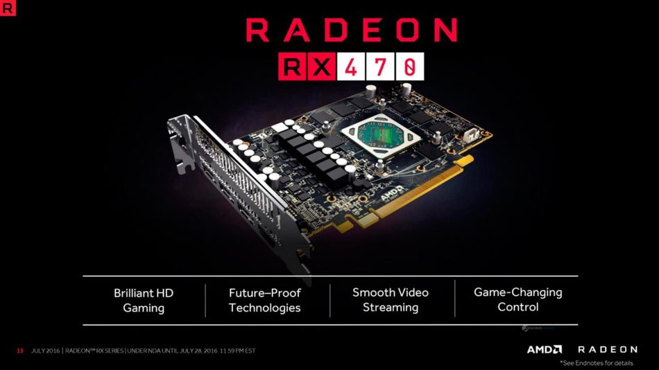 AMD baja el precio de RX 470