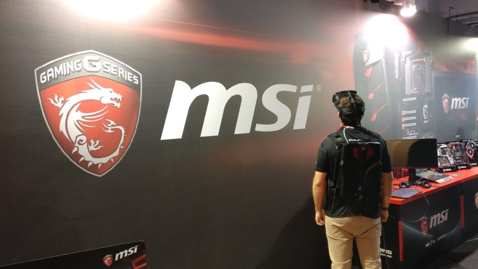 MSI apuesta por la realidad virtual en Barcelona Games World