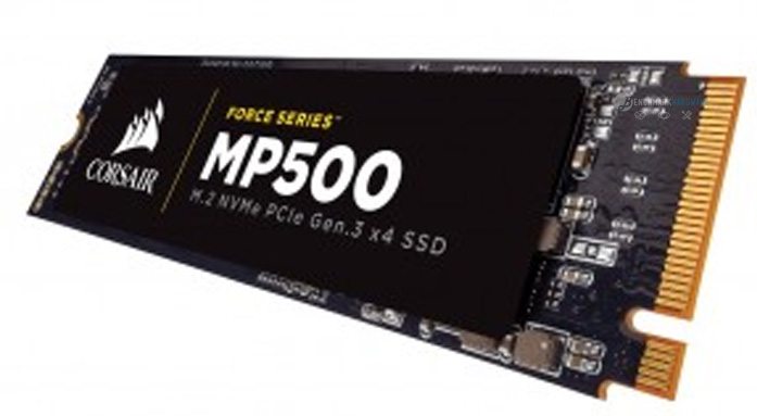 CORSAIR desvela su gama de unidades SSD más rápida hasta la fecha, la unidad Force Series MP500 M.2 NVMe PCIe SSD