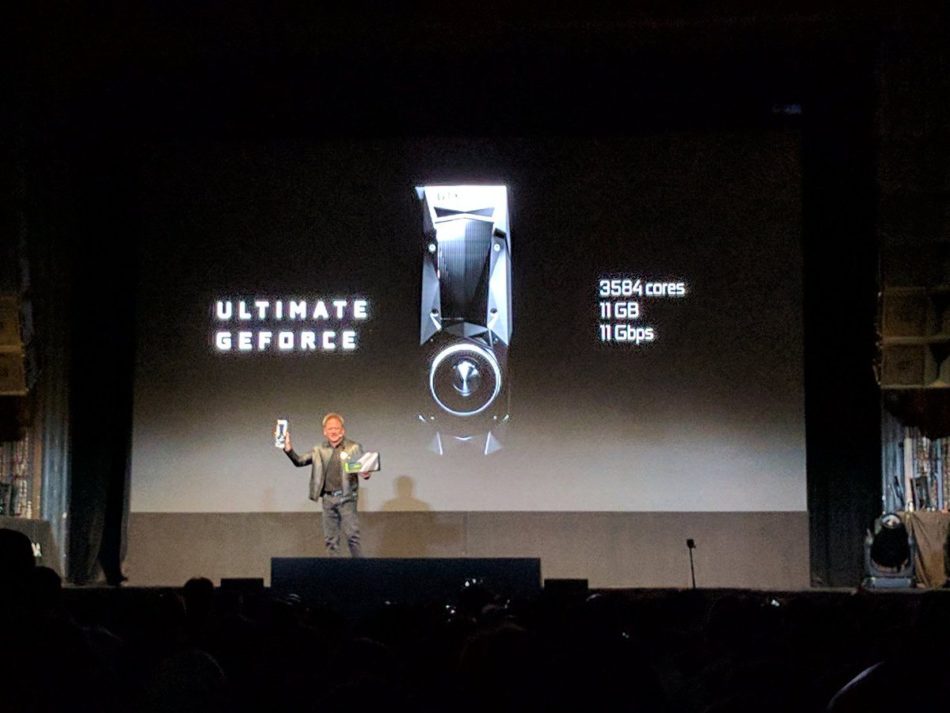 NVIDIA GTX 1080 Ti presentada oficialmente por 699$