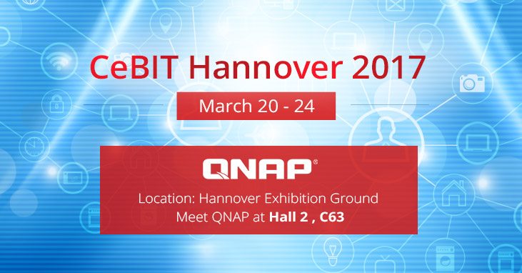 QNAP presentará las soluciones NAS Thunderbolt 3, Smart Home y QIoT en CeBIT 2017