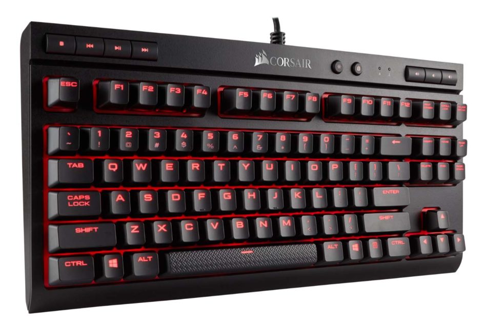 Corsair presenta su nuevo teclado mecánico gaming K63 de diseño tenkeyless