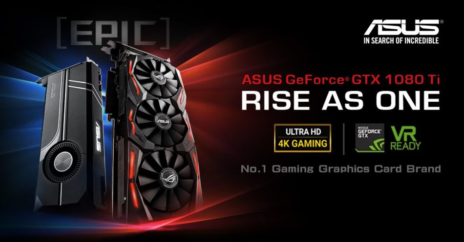ASUS RoG presenta la nueva Strix GeForce GTX 1080 Ti
