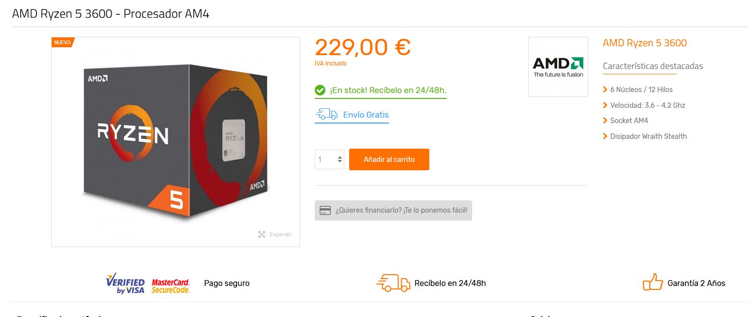 AMD Ryzen 3000 ya disponible su compra en España Benchmarkhardware