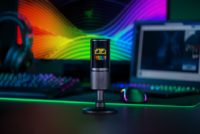 Razer anuncia su microfono Razer Seiren Emote pensado para los streamers